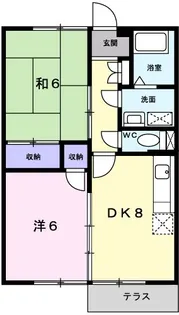 サンハイム【203号室】の間取り