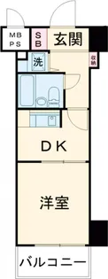 ダイアパレス前橋大友【1203号室】の間取り