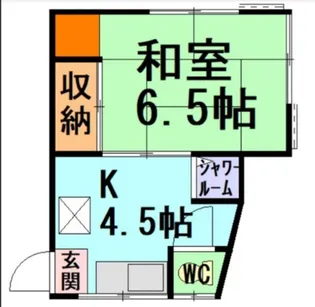 白馬荘【1階】の間取り