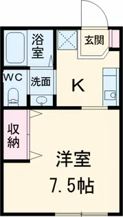 スペランツア本多【1階】の間取り