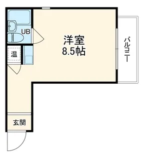 ヴァンベール原【4階】の間取り