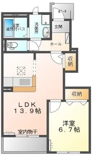 ジェム フォレストⅡ【1階】の間取り
