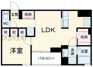 グランソレーユ・M【506号室】の間取り