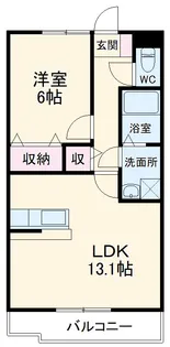 サン・ルーチェ【3階】の間取り