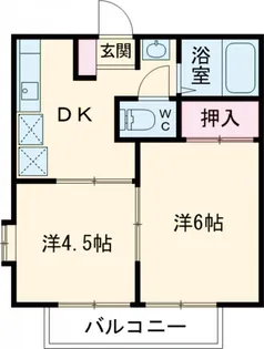 サンアイリス【2階】の間取り