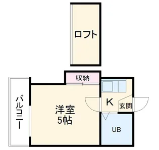 アルカディア北一色【105号室】の間取り