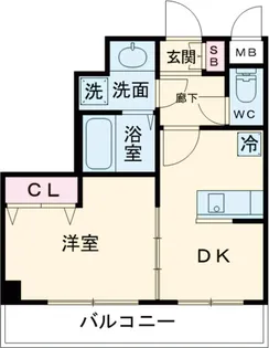 メインステージときわ台Ⅱ【6階】の間取り