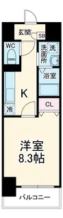 ラフィネ所沢【4階】の間取り