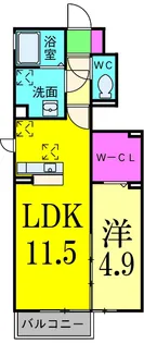 fraise【1階】の間取り