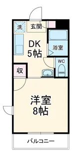 メルヴェーユB【303号室】の間取り