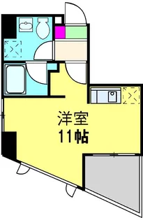 エンデュランス松戸【303号室】の間取り