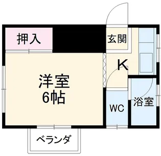 ステートルームビル【203号室】の間取り