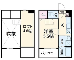 イルクオーレ高道町【2階】の間取り