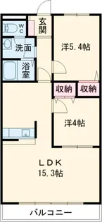 メゾン・ボヌール【4階】の間取り