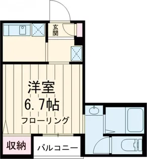 グランルミエール【202号室】の間取り