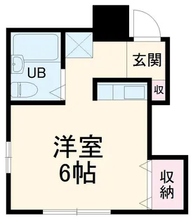 リブレパーシモン【1階】の間取り