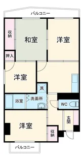 村上ビル【205号室】の間取り