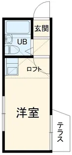 カーサ瀬谷【1階】の間取り
