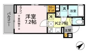 ベラーノ南行徳【3階】の間取り