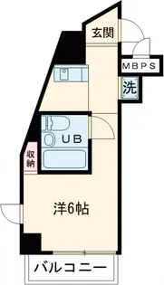 スカイコート都立大学第2【4階】の間取り