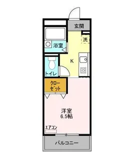 ハイツおゆみ野 Ⅰ【205号室】の間取り