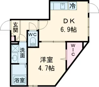ソフィーナ金町【1階】の間取り