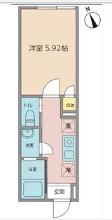 カインドネス井の頭公園【2階】の間取り