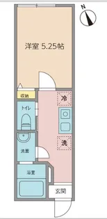カインドネス井の頭公園【103号室】の間取り