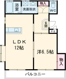 メルヴェイユ・プラトー【2階】の間取り