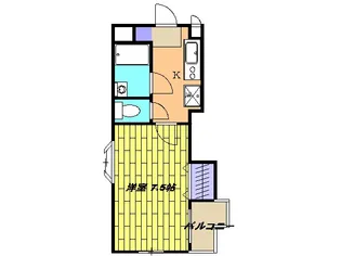 航空公園HAビル【205号室】の間取り