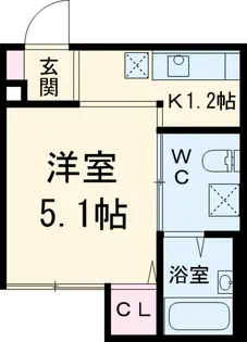 アーバンハウス新松戸【2階】の間取り