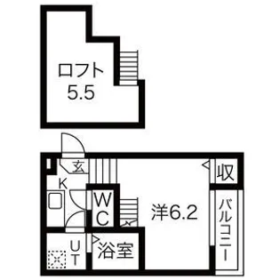 エスパシオフルーレ【1階】の間取り