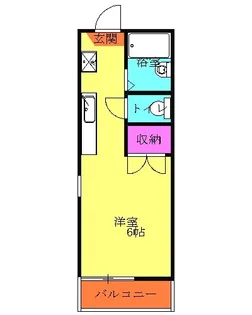 マイライフ緑ケ丘【2階】の間取り