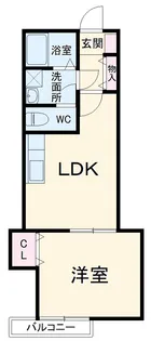 Like松ヶ丘【2階】の間取り