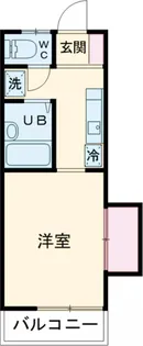 第ニマルトミ荘【2階】の間取り