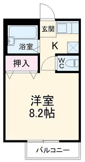 サンガーデン緑ヶ丘【1階】の間取り