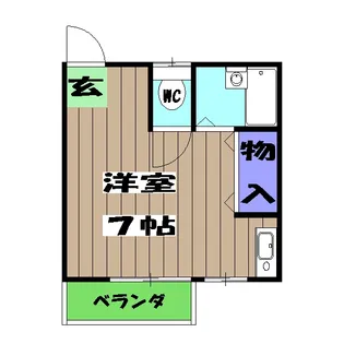 メゾンM【B-12号室】の間取り