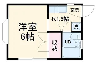 スカイクレール【1階】の間取り