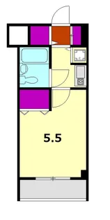 ライオンズマンション本厚木第3【306号室】の間取り