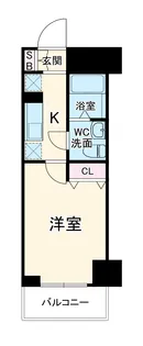 レジディア西船橋【3階】の間取り