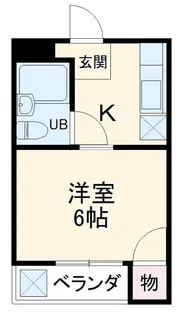 アシスト第3岐阜マンション【3階】の間取り