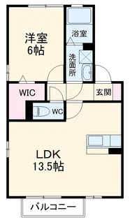 フレシール壱番館【2階】の間取り
