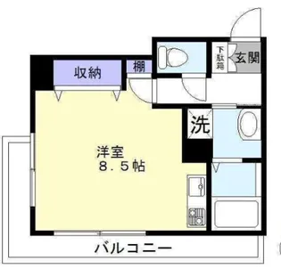 T’Sビル【301号室】の間取り