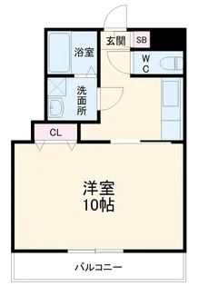 横浜元町ガーデン18【1階】の間取り