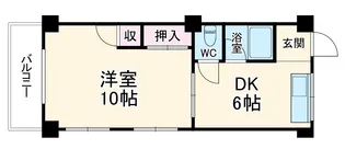 領家マンション【3階】の間取り