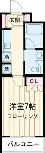 ガーデン用賀【3階】の間取り
