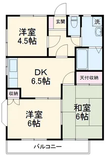 アップルハウスⅡ【2階】の間取り