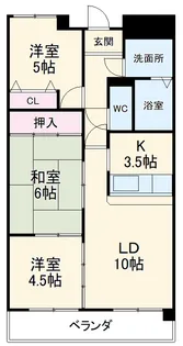 NOBLE【4階】の間取り