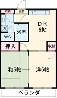ビューハイム【3階】の間取り