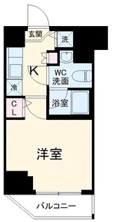 SHOKEN Residence新丸子II【2階】の間取り